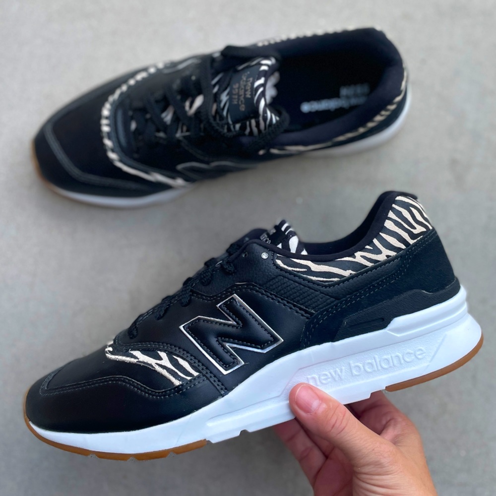 NEW BALANCE Women's Leather (CW997HCI) in Black Zebra